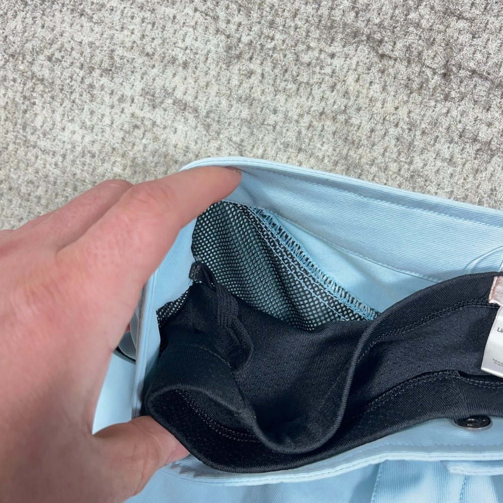 Pearl Izumi Bliss Cycling Shorts Womens Large Light Blue Padded Lined - Picture 13 of 15